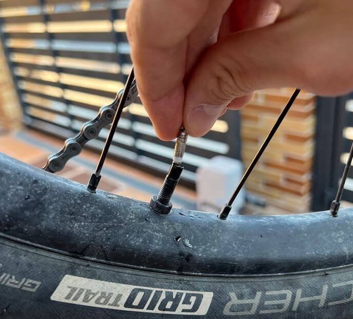 Cambio líquido tubeless